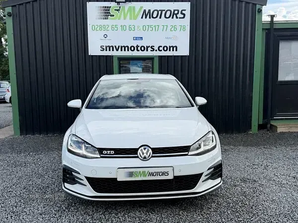 Used VW Golf VII GTD 184 HP (135 kW) 2017 White Hatchback