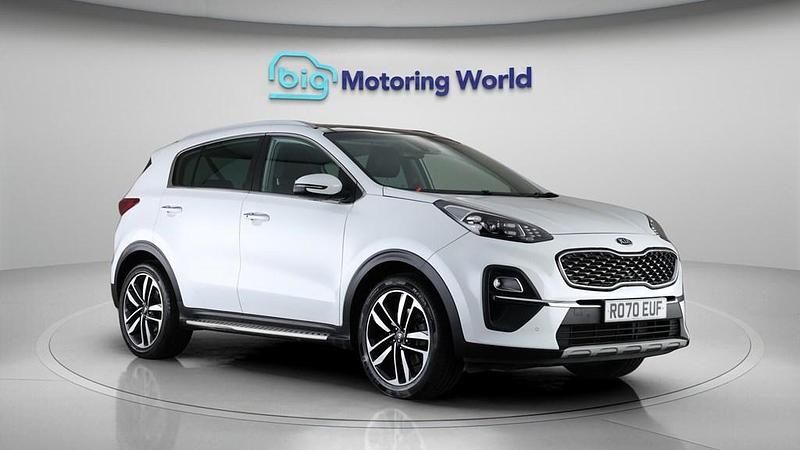 Begagnad Kia Sportage 134 HK (98 kW) 2021 Vit SUV