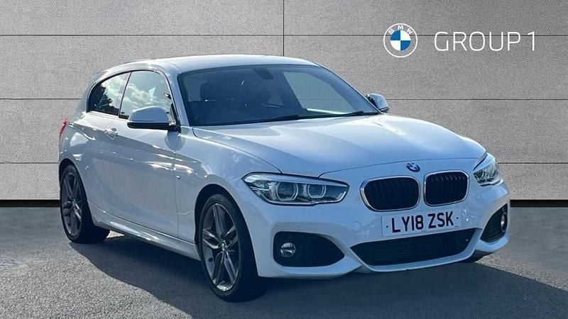Alpine white Used 2018 BMW 118 M Sport Hatchback | £14,875 (Fair price) - Image 1/4