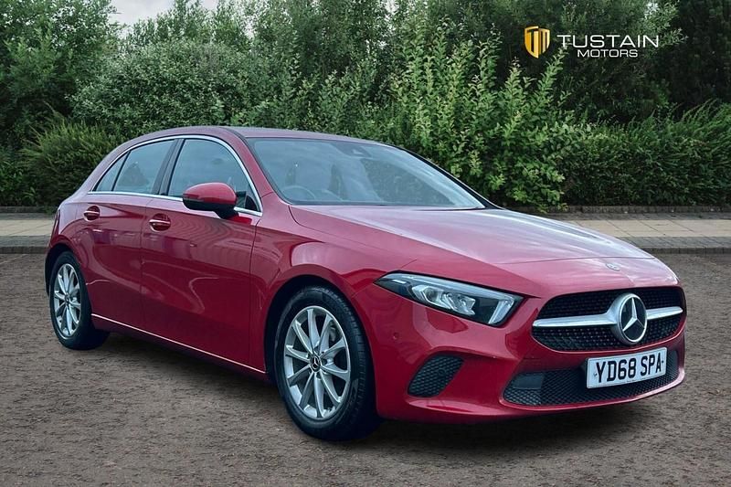 Used Mercedes A180 Executive 136 HP (100 kW) 2019 Red Hatchback