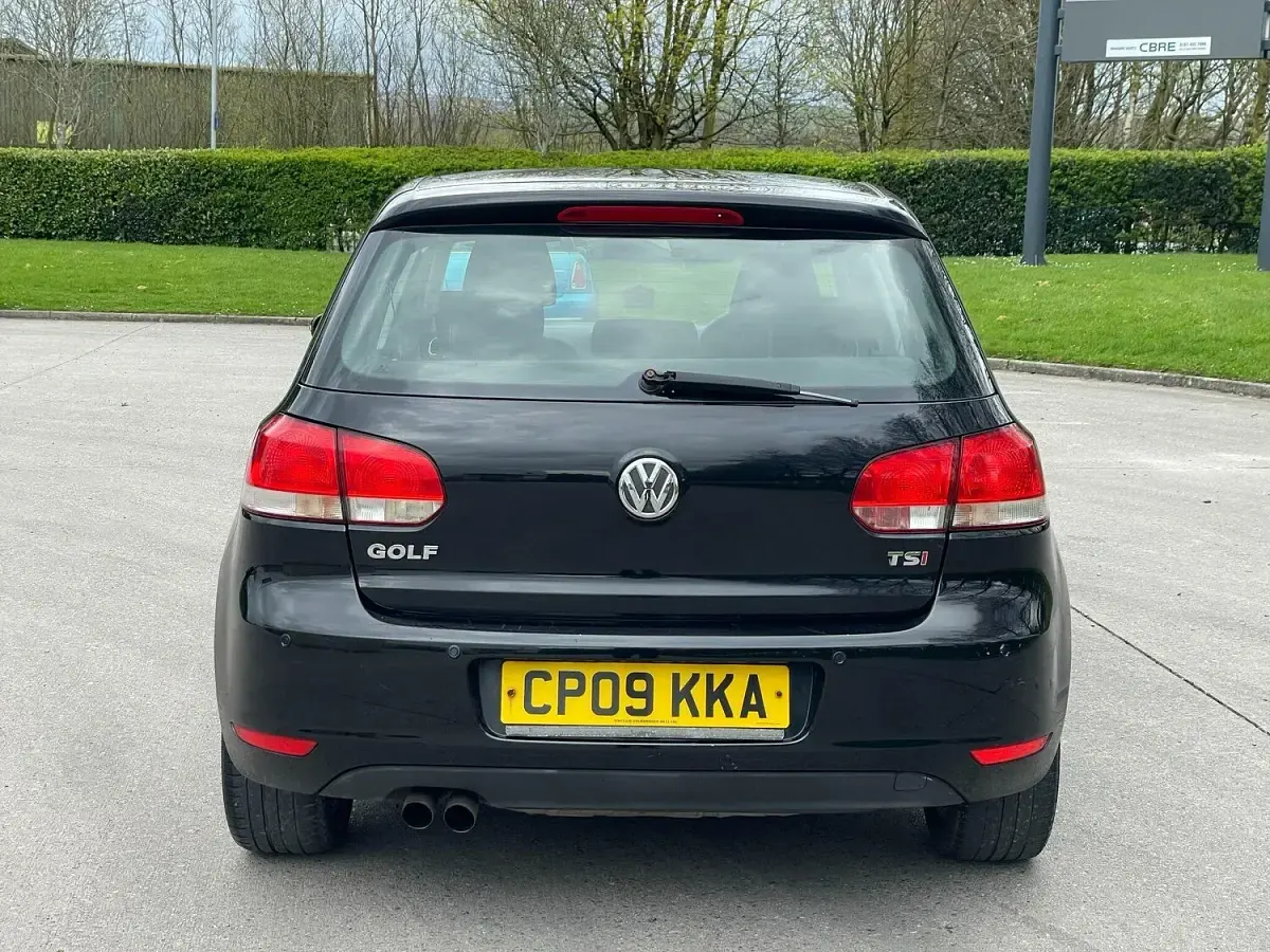 Used VW Golf VI SE 2009 Black Hatchback