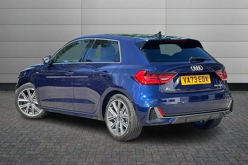Used Audi A1 Sportback S-Line 108 HP (79 kW) 2024 Navarra blue Hatchback