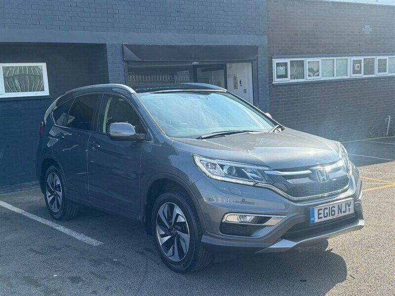 Grey Used 2016 Honda CR-V EX SUV | £9,895 (Fair price) - Image 1/4