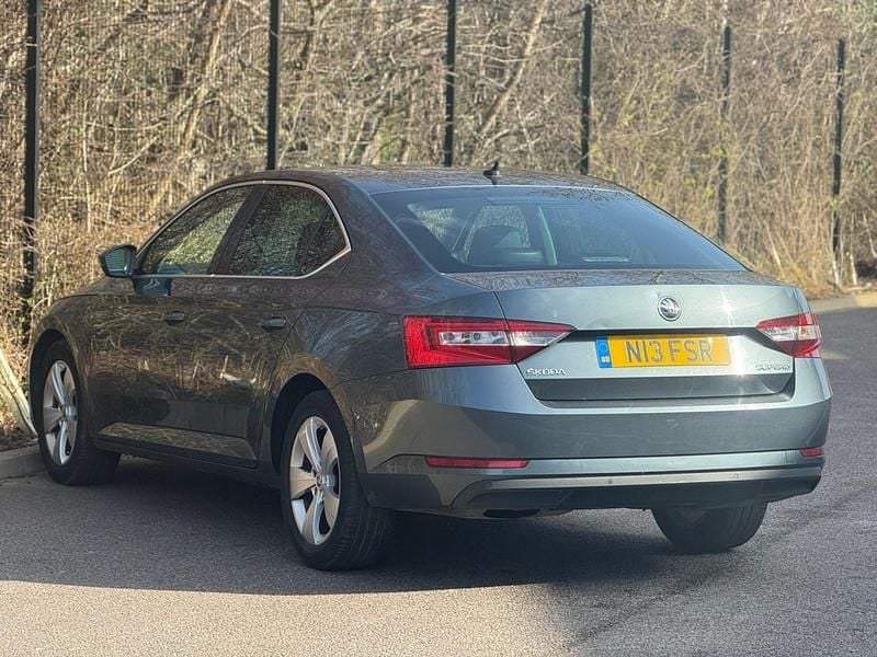 Used Skoda Superb SE Technology 118 HP (86 kW) 2016 Grey Hatchback