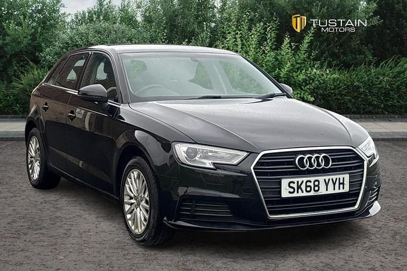 Used Audi A3 Design 116 HP (85 kW) 2018 Black Sedan