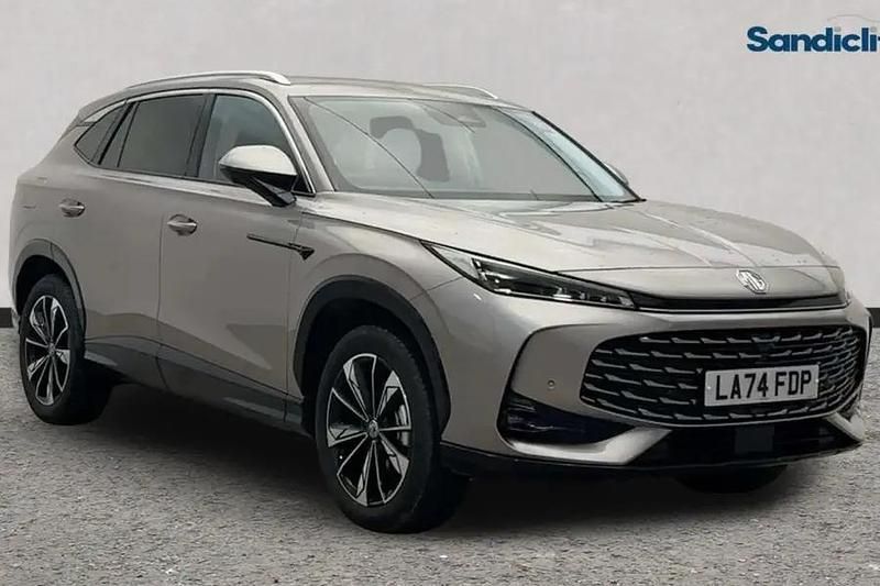 Metallic cosmic silver Used 2024 MG HS Trophy SUV | £18,953 (Good price) - Image 1/4