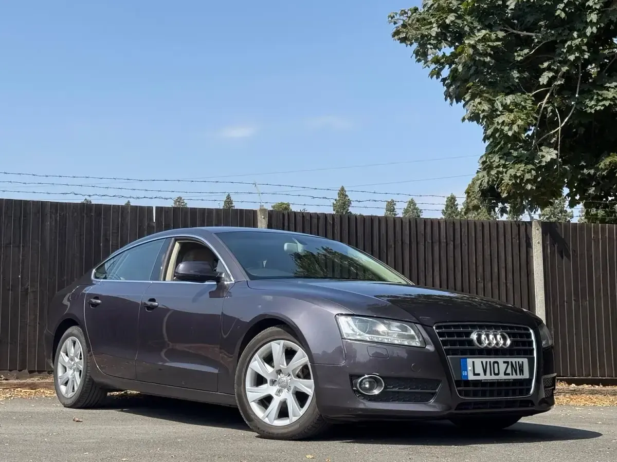 Used Audi A5 Sportback Design 190 HP (139 kW) 2010 Grey Hatchback