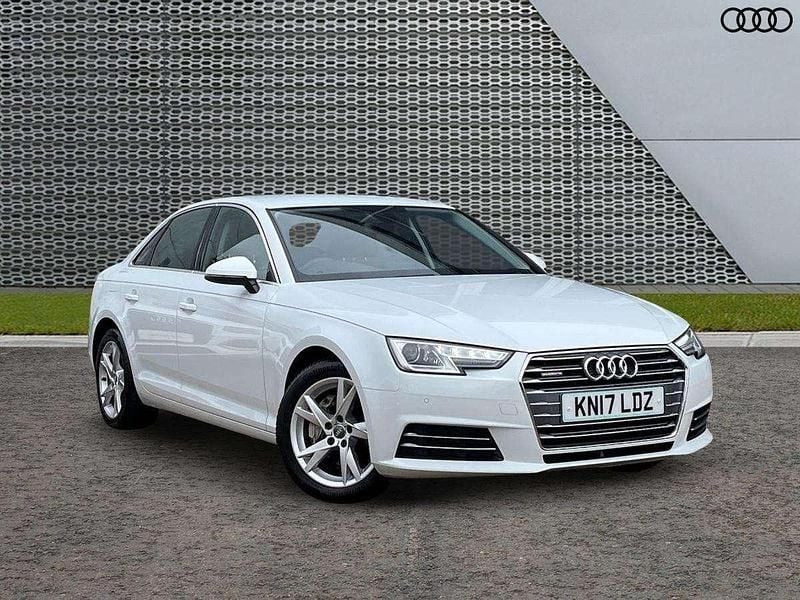 White Used 2017 Audi A4 Sport Sedan | £15,999 (Fair price) - Image 1/4