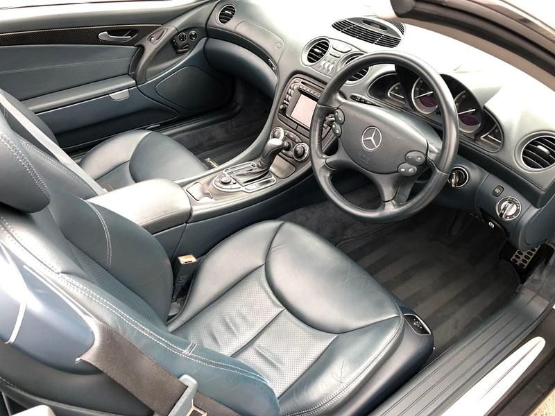 Used Mercedes SL500 2003 Silver Cabriolet