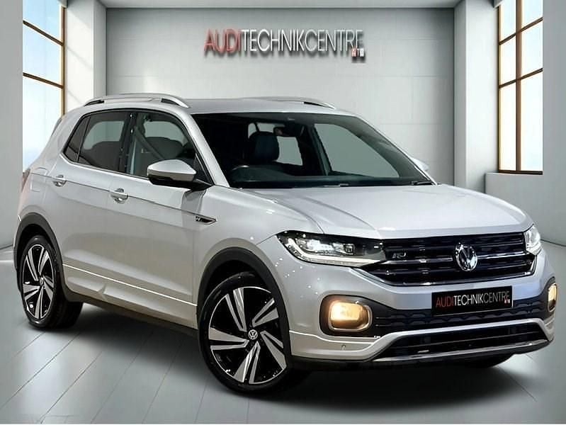 Used VW T-Cross R-line 95 HP (69 kW) 2021 Reflex silver metallic SUV