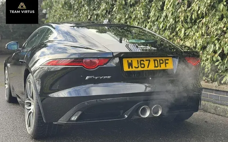 Used Jaguar F-Type R-Dynamic 381 HP (280 kW) 2017 Black Coupe