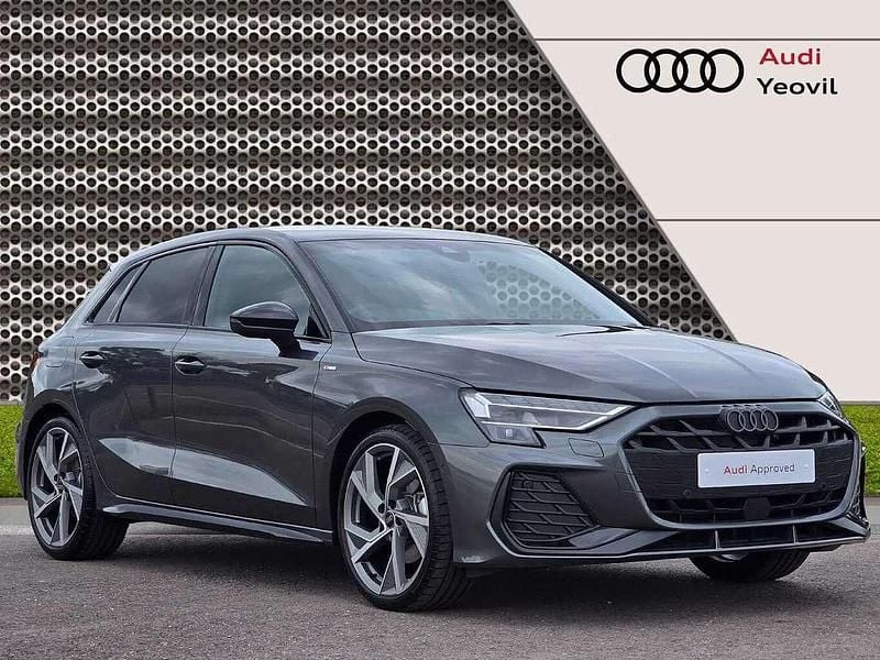 Grey Used 2025 Audi A3 Black Edition Hatchback | £31,900 (Expensive) - Image 1/4