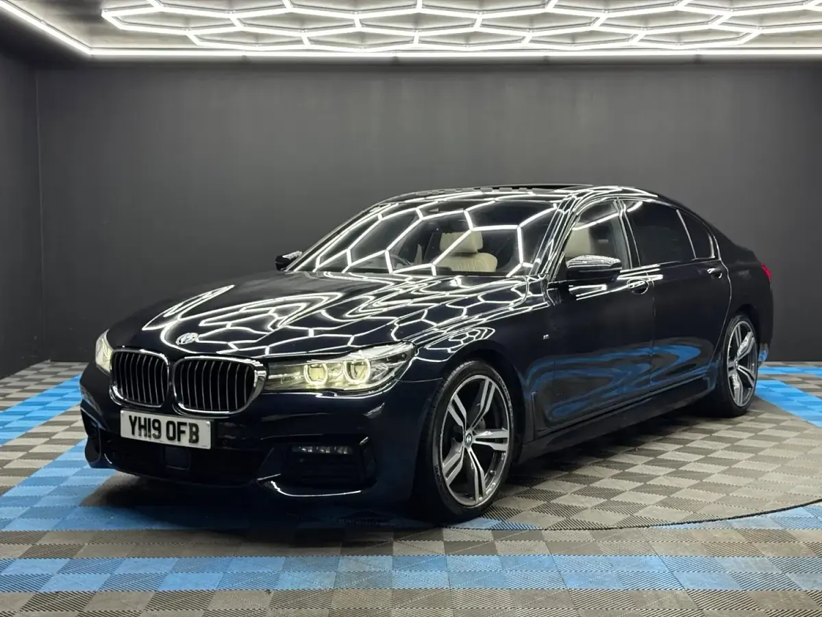 Used BMW 740L M Sport 2019 Black Sedan