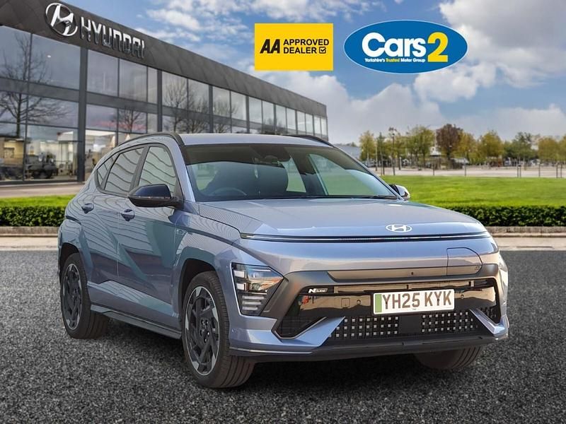 Blue Used 2025 Hyundai Kona N Line SUV | £32,490 - Image 1/4