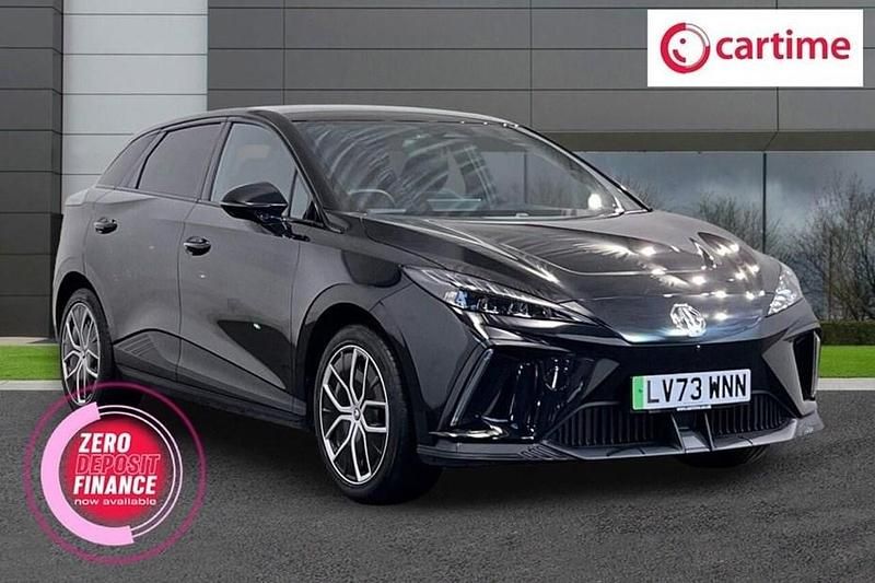 Black Used 2023 MG MG4 EV Trophy Hatchback | £15,635 (Fair price) - Image 1/1
