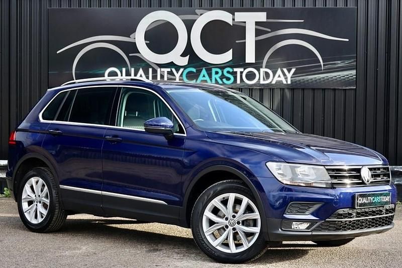 Blue Used 2018 VW Tiguan SE SUV | £14,995 (Fair price) - Image 1/1