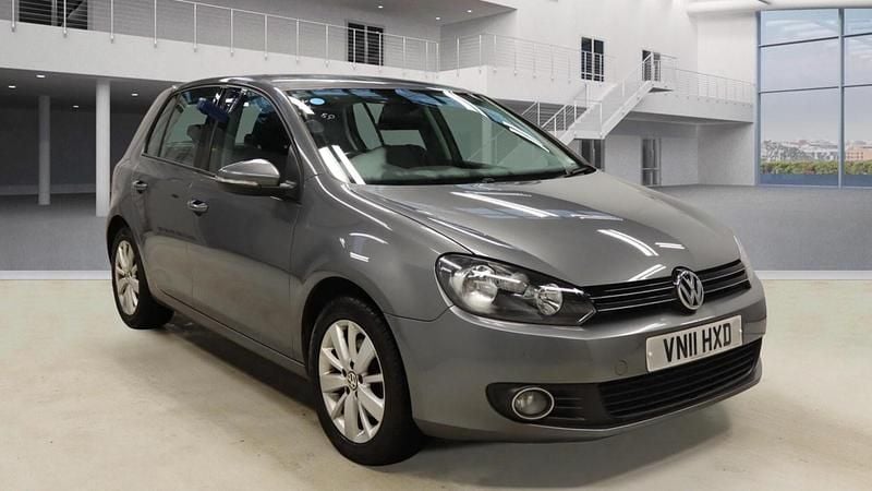 Used VW Golf VI Match 122 HP (89 kW) 2011 Grey Hatchback