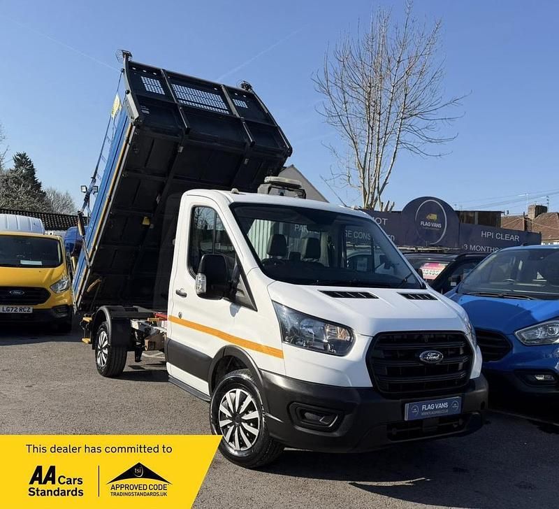 Used Ford Transit 130 HP (95 kW) 2021 White Cabriolet