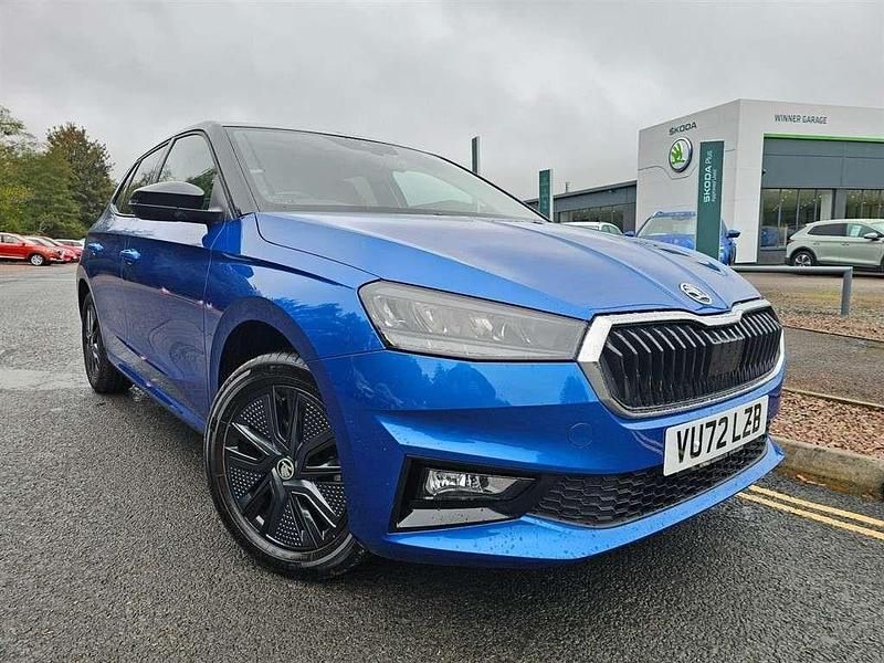 Used Skoda Fabia Colour Edition 109 HP (80 kW) 2022 Blue Hatchback