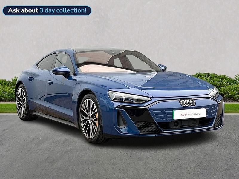 Blue Used 2024 Audi e-tron GT quattro Comfort Sedan | £65,688 - Image 1/3