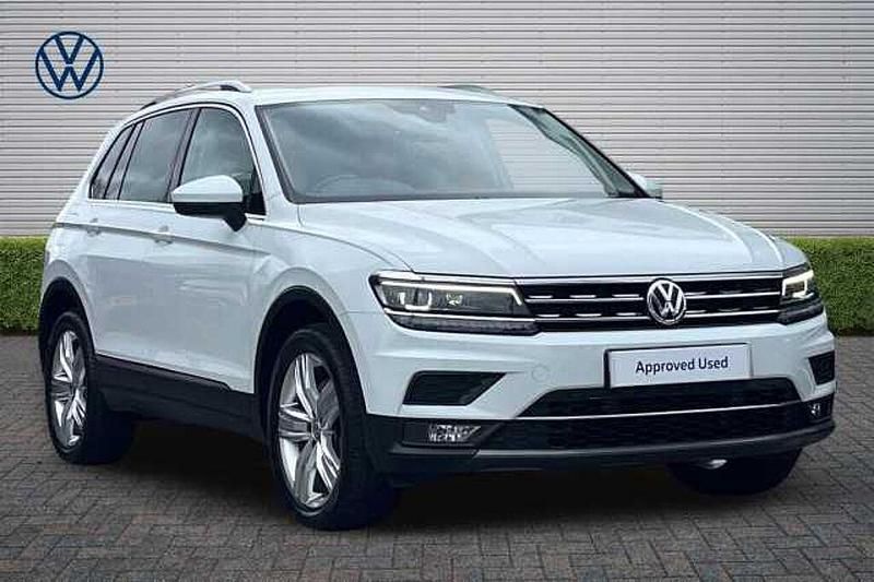 Used VW Tiguan SEL 190 HP (139 kW) 2021 Pure white SUV