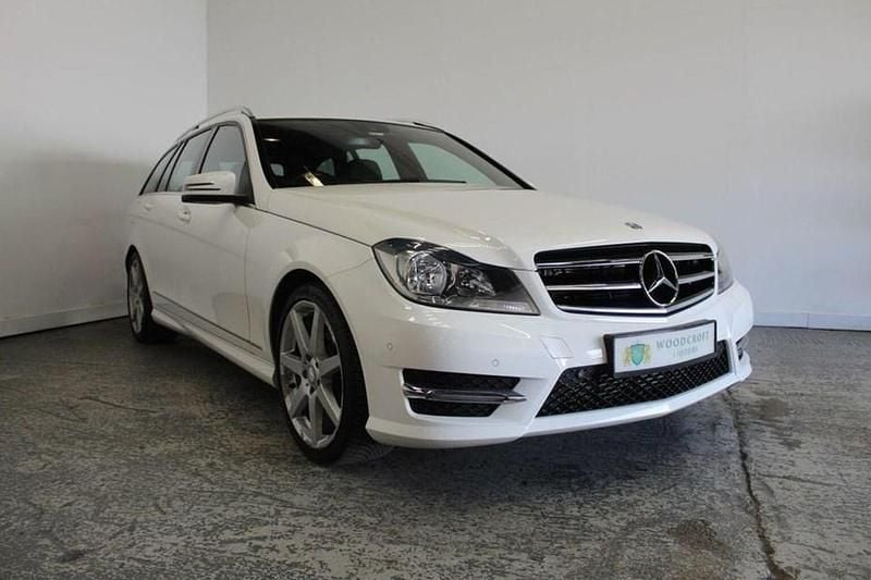 White Used 2014 Mercedes C250 Sport Edition Estate | £8,995 (Super price) - Image 1/1