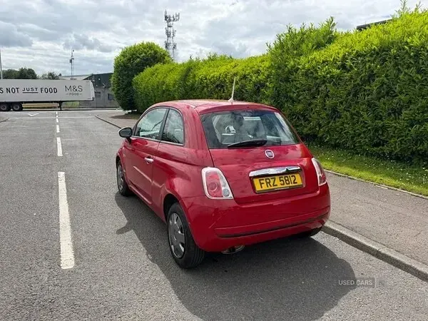 Used Fiat 500 69 HP (50 kW) 2013 Red Hatchback