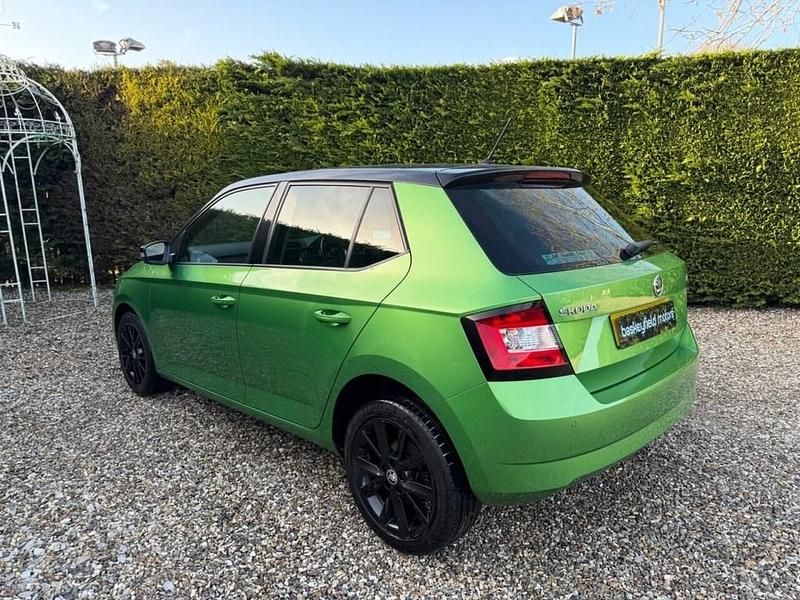 Used Skoda Fabia Colour Edition 95 HP (69 kW) 2017 Green Hatchback