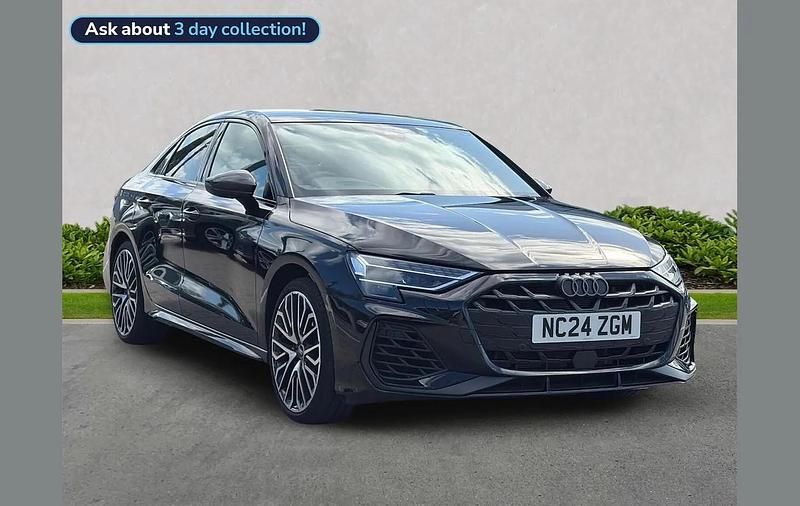 Used Audi S3 Design 328 HP (241 kW) 2024 Black Sedan