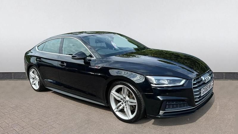 Black Used 2019 Audi A5 S-Line Coupe | £17,498 (Fair price) - Image 1/4