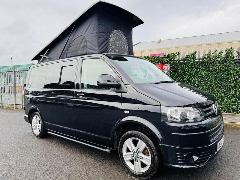 Black Used 2014 VW T5 Trendline Van | £17,990 (Expensive) - Image 1/4