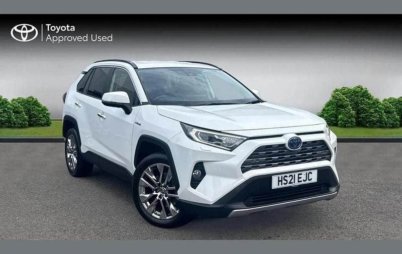 Used Toyota RAV4 Hybrid 214 HP (157 kW) 2021 White SUV
