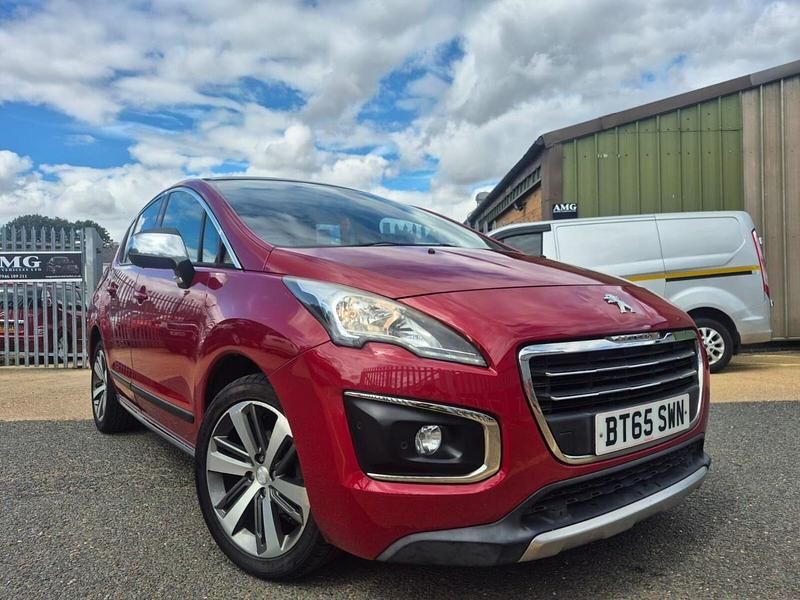 Red Used 2015 Peugeot 3008 Allure Hatchback | £5,490 (Fair price) - Image 1/4