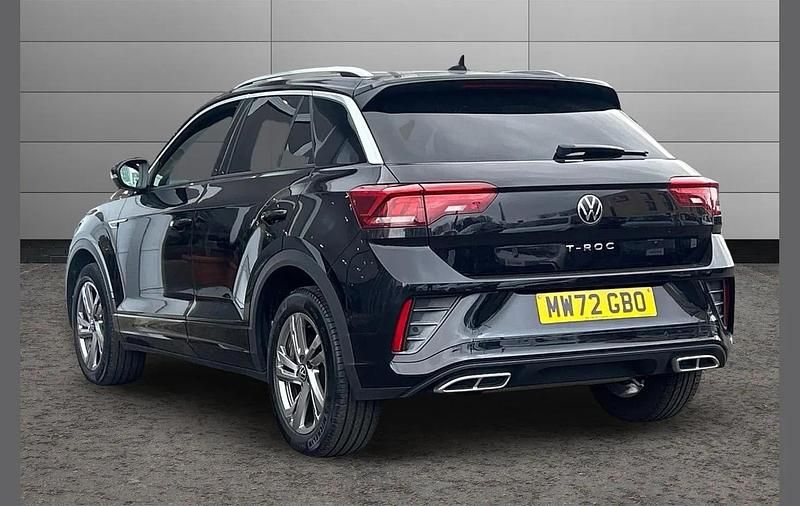 Used VW T-Roc R-line 150 HP (110 kW) 2022 Black SUV
