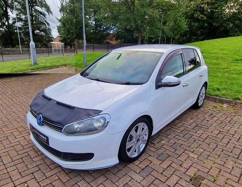 Used VW Golf VII 2012 White Hatchback