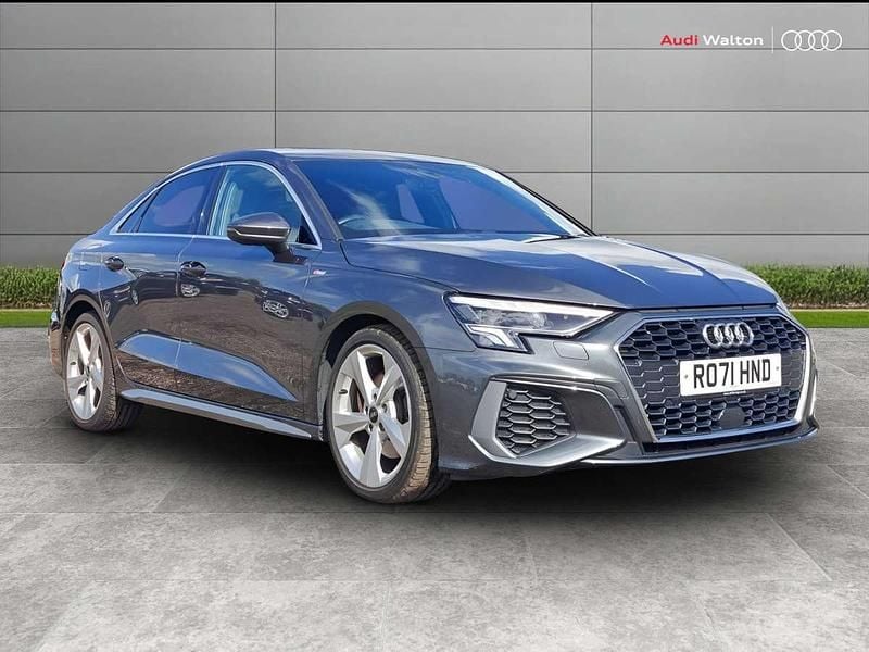 Grey Used 2021 Audi A3 S-Line Sedan | £21,790 (Fair price) - Image 1/4