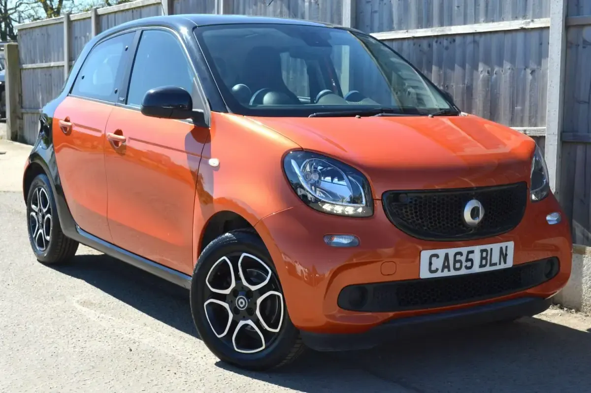 Używany Smart ForFour Premium 90 KM (66 kW) 2015 Pomarańczowy Hatchback