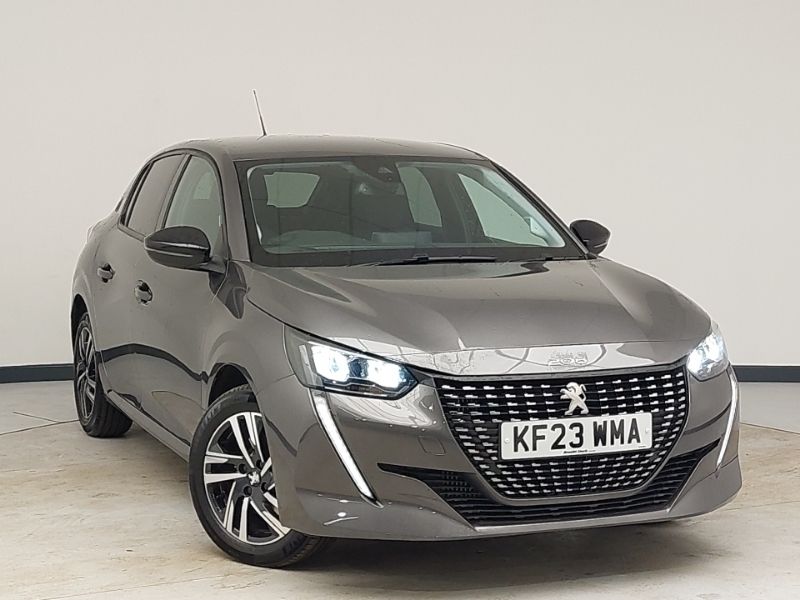 Grey Used 2023 Peugeot 208 Allure+ Hatchback | £17,498 (Fair price) - Image 1/4
