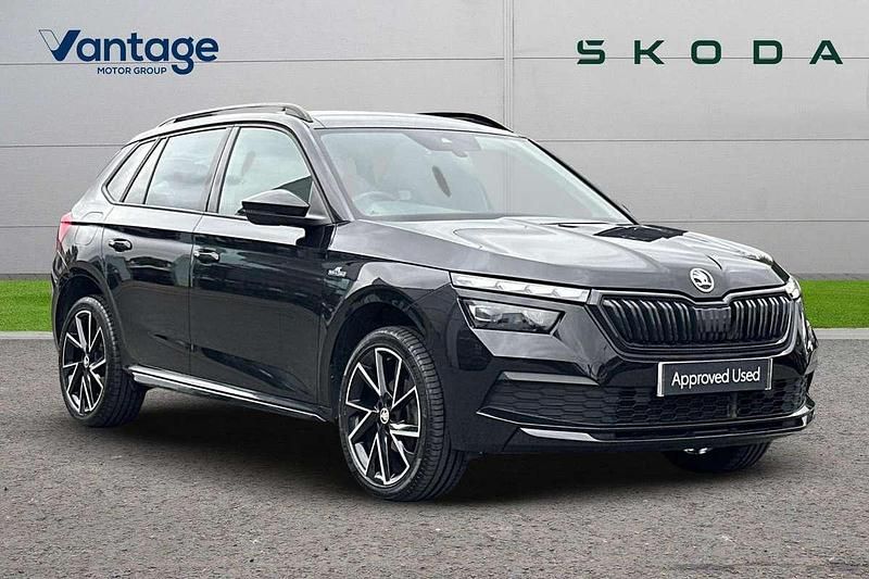Black magic pearl effect Used 2023 Skoda Kamiq Monte Carlo SUV | £19,390 (Fair price) - Image 1/4