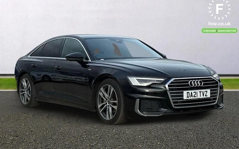 Black Used 2021 Audi A6 S-Line Sedan | £21,599 (Good price) - Image 1/4
