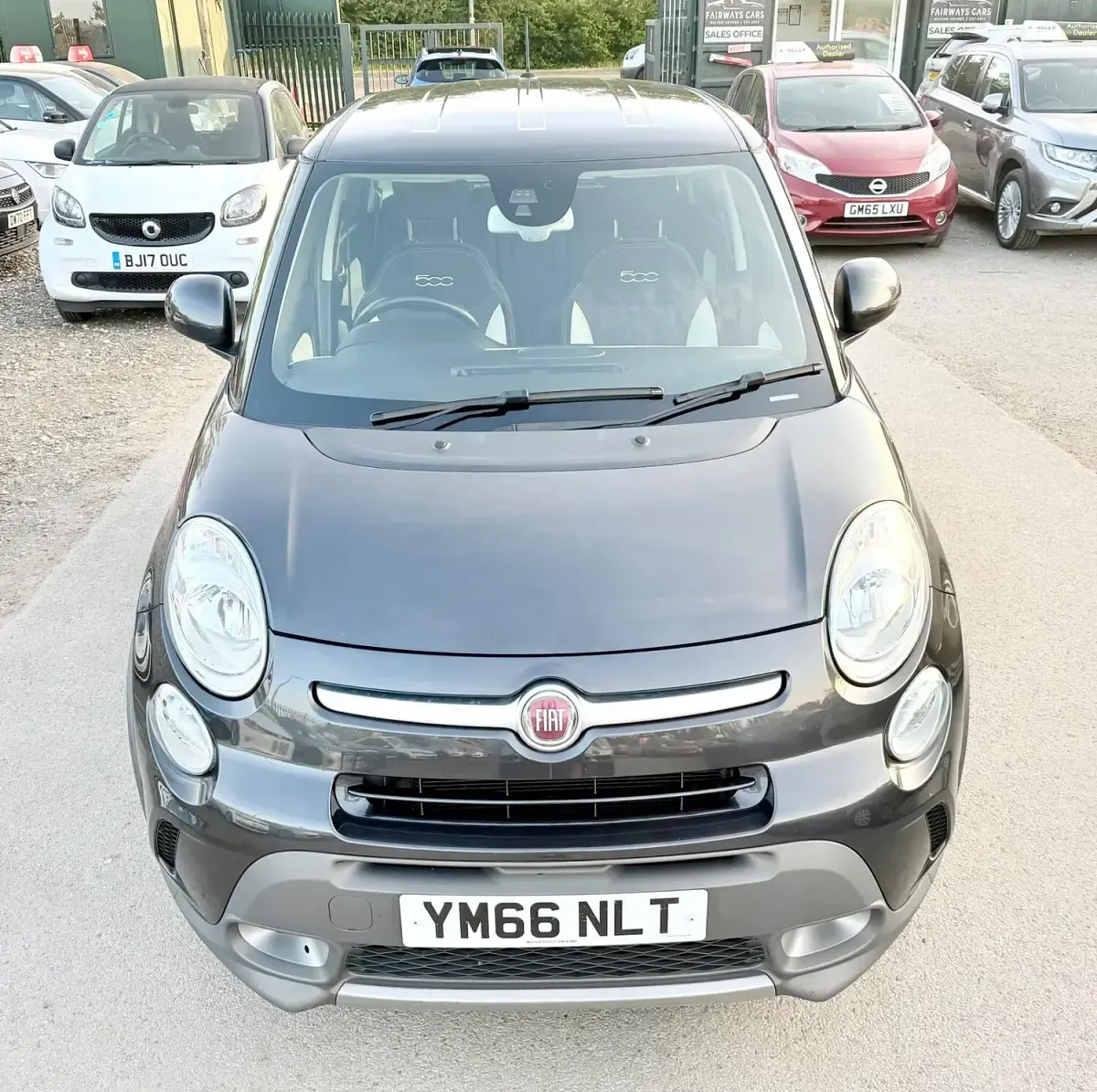 Used Fiat 500L Trekking 95 HP (69 kW) 2017 Grey MPV