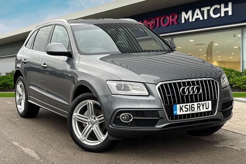 Grey Used 2016 Audi Q5 S-line plus SUV | £14,290 (Fair price) - Image 1/4