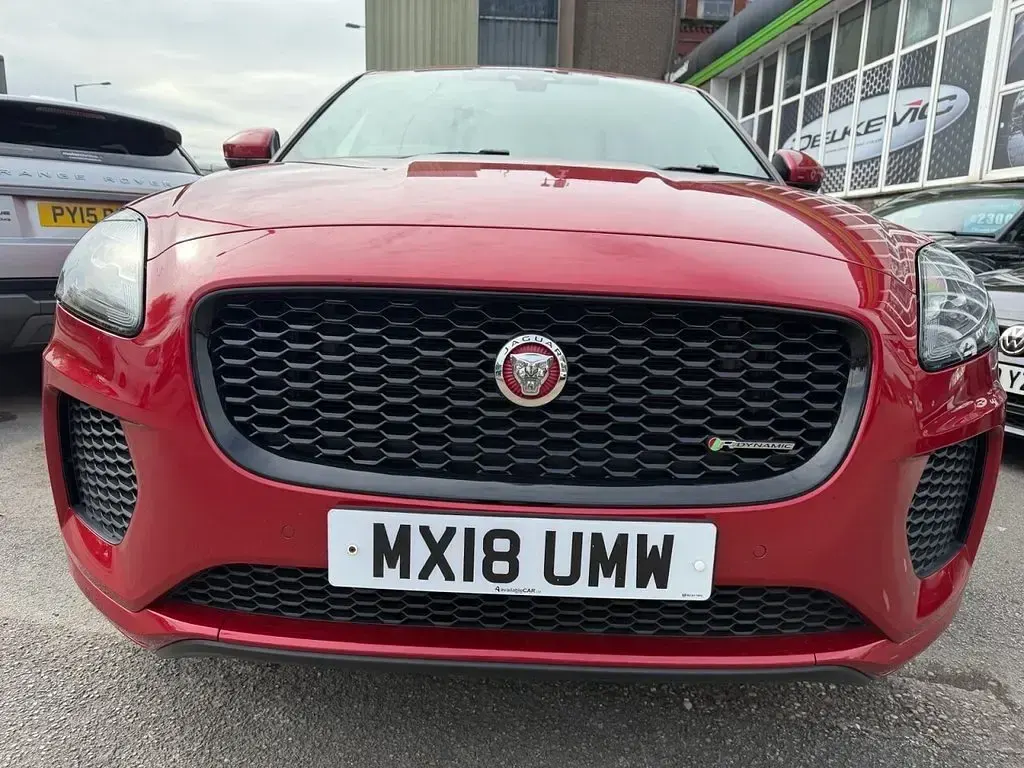 Used Jaguar E-Pace R-Dynamic 150 HP (110 kW) 2018 Red SUV