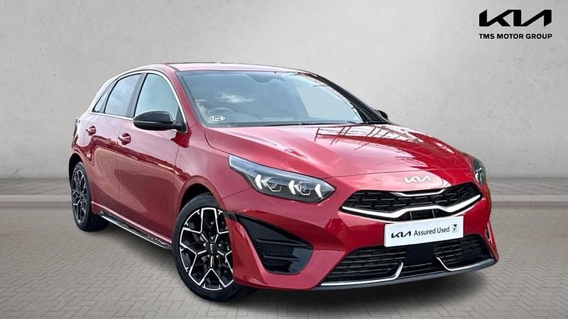 Red New 2025 Kia Ceed GT-Line Hatchback | £21,890 (Fair price) - Image 1/4