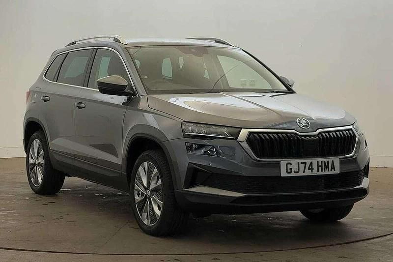 Graphite grey metallic New 2024 Skoda Karoq SE L SUV | £21,495 - Image 1/4