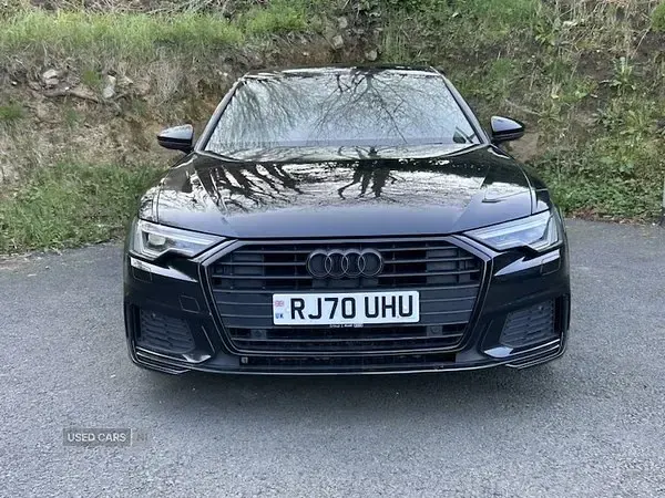 Begagnad Audi A6 Black Edition 204 HK (150 kW) 2020 Grå Sedan
