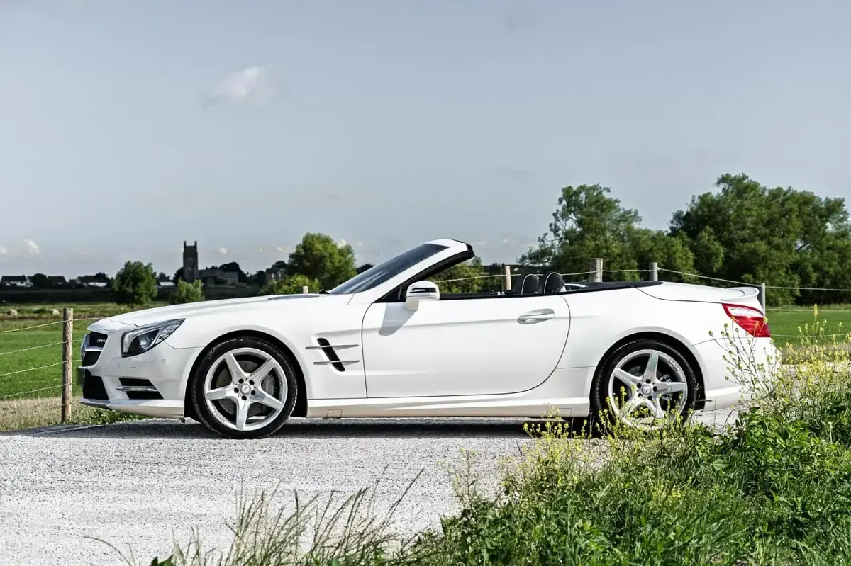 Used Mercedes SL400 AMG 333 HP (244 kW) 2015 White Cabriolet