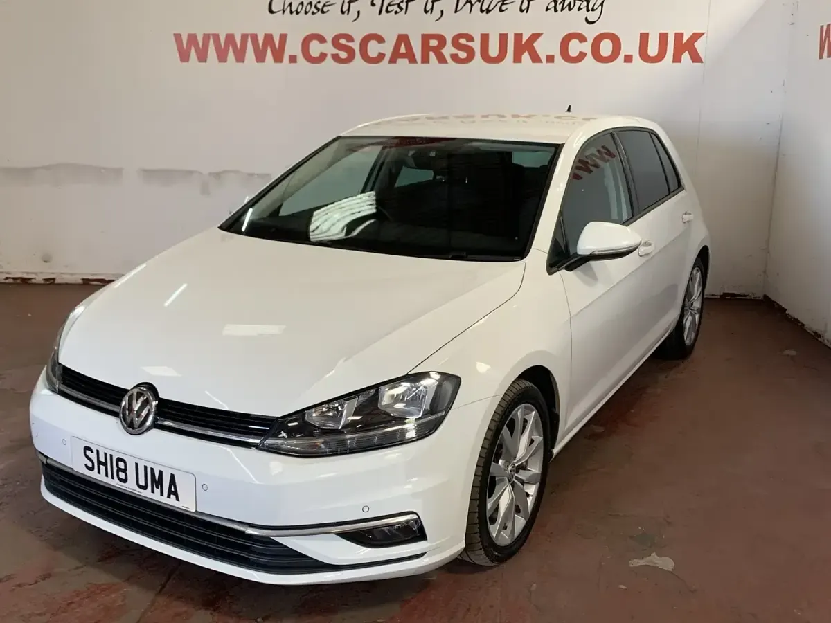 Used VW Golf VII GT 2018 White Hatchback