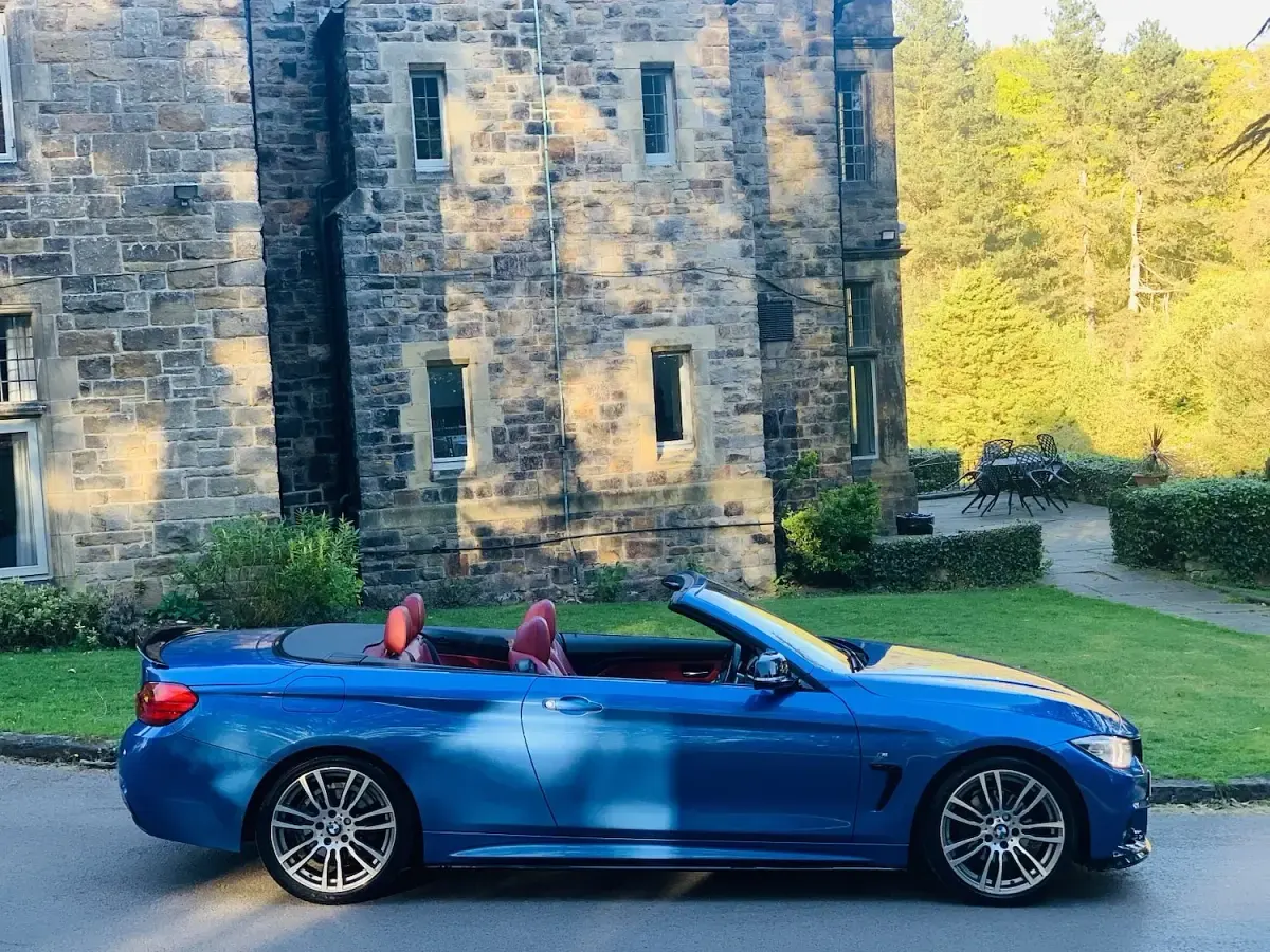 Used BMW 420 Cabriolet M Sport 2015 Blue Cabriolet
