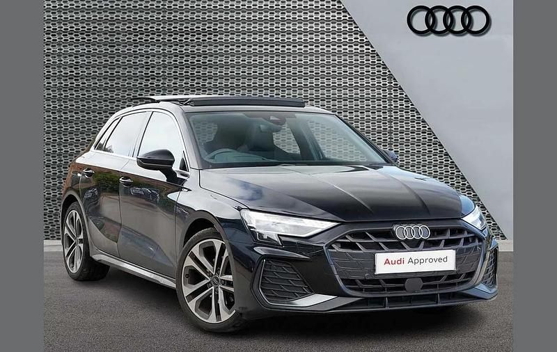 Used Audi A3 S-Line 147 HP (108 kW) 2025 Black Hatchback